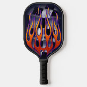 Gecontroleerde vlagvlammen pickleball paddle (Voorkant)