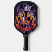 Gecontroleerde vlagvlammen pickleball paddle (Achterkant)