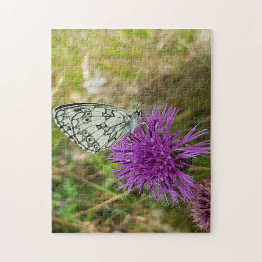 Gecontroleerde vlinder legpuzzel (Verticaal)