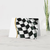 Gecontroleerde Wenskaarten met vlag Kaart (Voorkant)