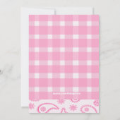 Gecontroleerde, Westerne Uitnodiging van het Baby  (Achterkant)