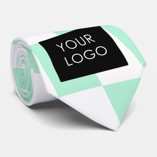 Gecontroleerde  Zaken Munt toevoegen Logo Stropdas (Opgerold)