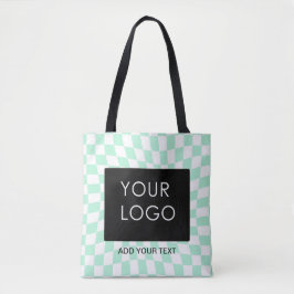 Gecontroleerde  Zaken Munt toevoegen Logo Tote Bag