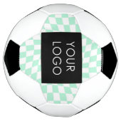 Gecontroleerde  Zaken Munt toevoegen Logo Voetbal (Gedraaid)