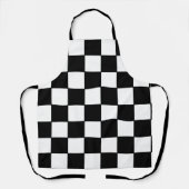 GECONTROLEERDE ZWARTE EN WITTE SCHORT (Voorkant)