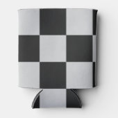 Gecontroleerde zwarte en witte vierkantjes of KLAN Blikjeskoeler (Voorkant)