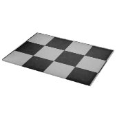 Gecontroleerde zwarte en witte vierkantjes of KLAN Snijplank (Hoek)