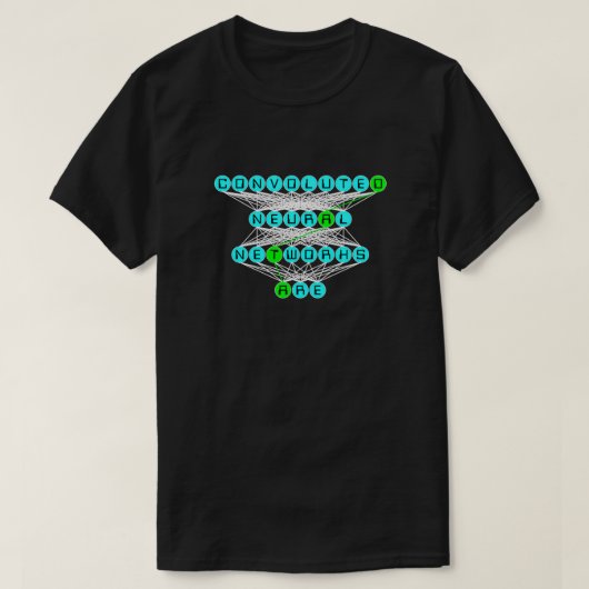 Geconvolueerde neurale netwerken zijn 2 t-shirt (Design voorkant)