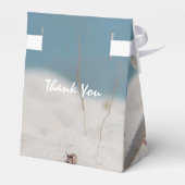 Gecoördineerd Beach Wedding Theme Suite Dank u Bedankdoosjes (Achterkant)