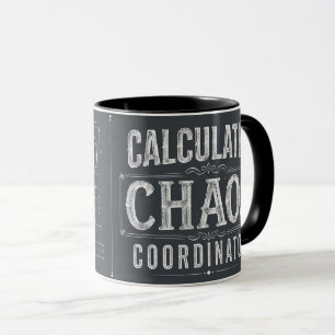 Gecoördineerde Berekende Chaos Wiskundeleraar Koff Mok