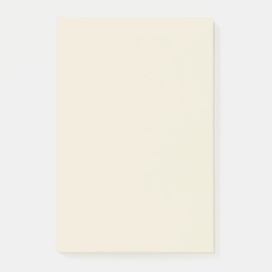 Gecoördineerde Eggshell-kleuren Post-it® Notes (Voorkant)