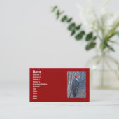 Gecoördineerde items in pileed Woodpecker Visitekaartje (Staand voorkant)