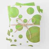 Gecoördineerde patronen voor textuurkleuren inpakpapier vel (In situ)