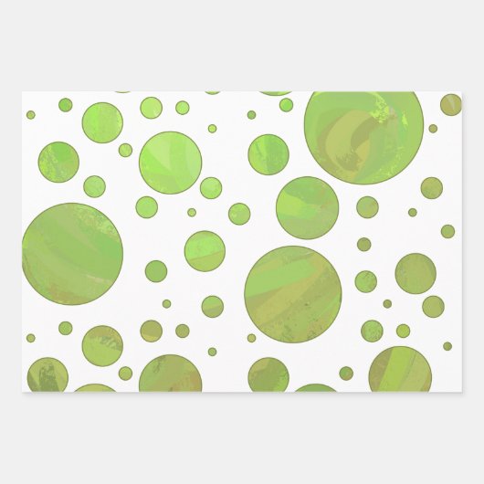 Gecoördineerde patronen voor textuurkleuren inpakpapier vel (Voorkant)