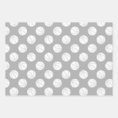 Gecoördineerde sport cadeau kastanjebruin basketba inpakpapier vel (Voorkant 2)