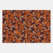 Gecoördineerde sport cadeau kastanjebruin basketba inpakpapier vel (Voorkant)