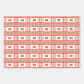 Gecoördineerde trio van patronen inpakpapier vel (Voorkant 3)