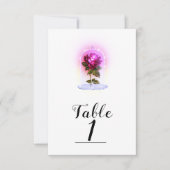 Gecorrigeerd Magical Storybook Red Rose Table Numb Kaart (Voorkant)