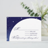 Gecorrigeerd 's avonds nachts weddenschap met RSVP (Staand voorkant)