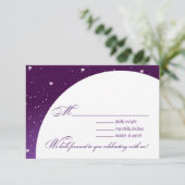 Gecorrigeerd 's avonds nachts weddenschap met RSVP (Staand voorkant)