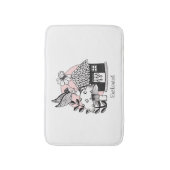 Gecorrigeerde feestelijke en feilloze woning badmat (Voorkant Verticaal)