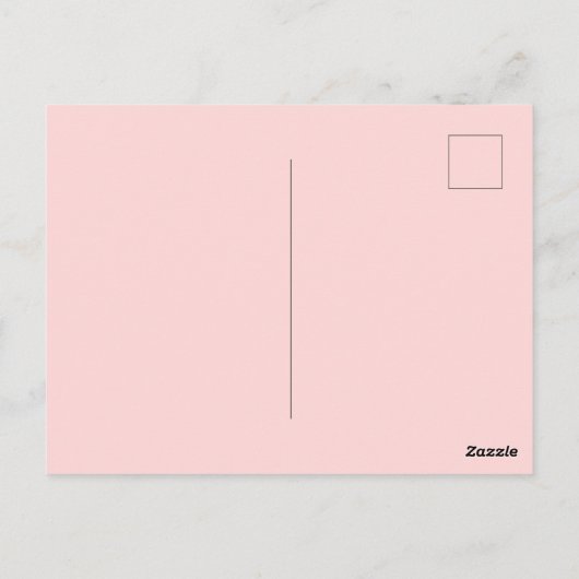 Gecorrigeerde feestelijke en feilloze woning briefkaart (Achterkant)