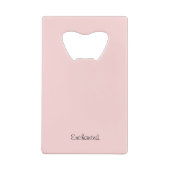 Gecorrigeerde feestelijke en feilloze woning creditkaart flessenopener (Achterkant)