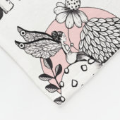 Gecorrigeerde feestelijke en feilloze woning fleece deken (Hoek)