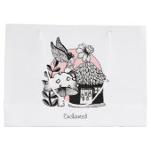 Gecorrigeerde feestelijke en feilloze woning groot cadeauzakje (Achterkant)