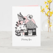 Gecorrigeerde feestelijke en feilloze woning kaart (Gele Bloem)