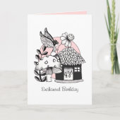 Gecorrigeerde feestelijke en feilloze woning kaart (Voorkant)