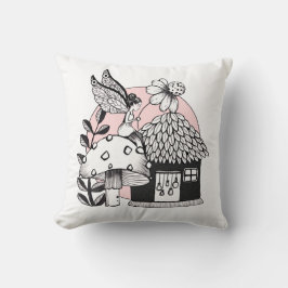 Gecorrigeerde feestelijke en feilloze woning kussen