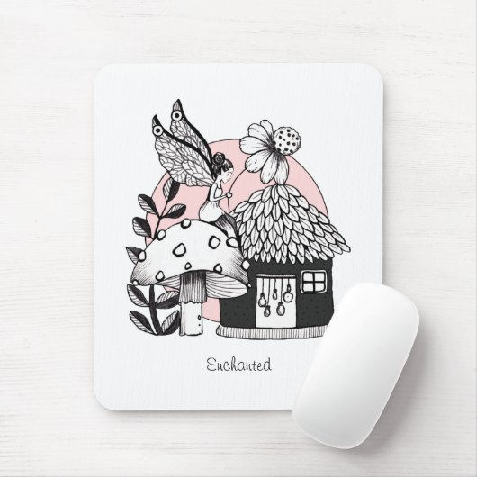 Gecorrigeerde feestelijke en feilloze woning muismat (Met muis)