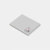 Gecorrigeerde feestelijke en feilloze woning post-it® notes (Schuin)