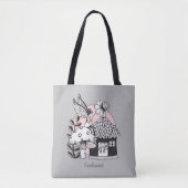 Gecorrigeerde feestelijke en feilloze woning tote bag (Voorkant)