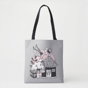Gecorrigeerde feestelijke en feilloze woning tote bag