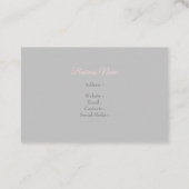 Gecorrigeerde feestelijke en feilloze woning visitekaartje (Achterkant)