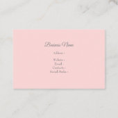 Gecorrigeerde feestelijke en feilloze woning visitekaartje (Achterkant)