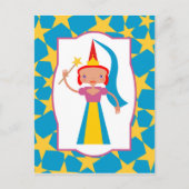 Gecorrigeerde vaarwel met Magic Wand Briefkaart (Voorkant)