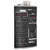 Gecorrumpeerd - Techno-Brutalist Streetwear Design Heupfles (Rechts)