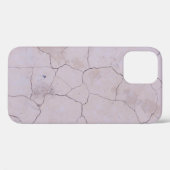 GECRACKEERDE WITTE CONCRETE VLOER Case-Mate iPhone CASE (Achterkant (horizontaal))