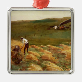 Gecrasht vliegtuig (door John Singer Sargent) Metalen Ornament