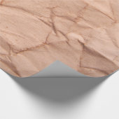 Gecrêpt Bleek roze papier (Hoek)