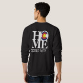 Gecreste knop (achterafdruk) trui (Achterkant volledig)