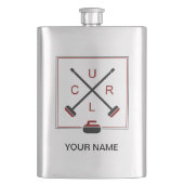 GeCrosseerde kamer voor omkringing - Jouw naam toe Flacon (Voorkant)