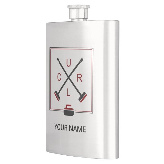 GeCrosseerde kamer voor omkringing - Jouw naam toe Flacon (Links)