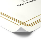 GED Algemeen Hoog-Diploma Equivalentie Kopie Poster (Hoek)