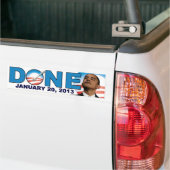 GEDAAN - 20 januari 2013 - Anti-Obama Bumpersticker (Op Truck)