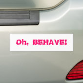 GEDAAN! BUMPERSTICKER (Op auto)