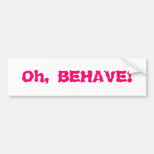 GEDAAN! BUMPERSTICKER
